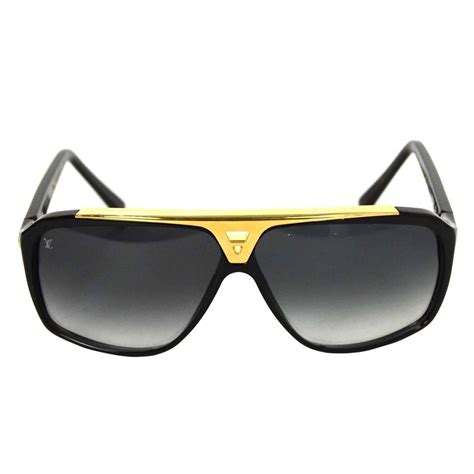 louis vuitton black and gold evidence sunglasses|louis vuitton evidence sunglasses men.